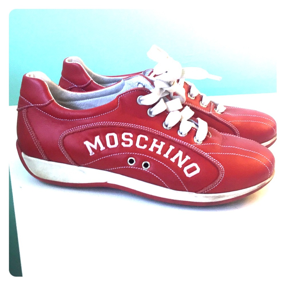 Moschino Red sneakers